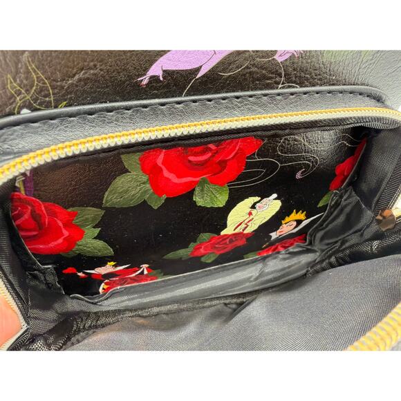 Disney Villains Roses and Thorns AOP MINI BACKPACK PALM Storybook NWT main image 6
